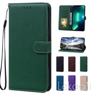 Leather Flip Case For LG Q6 G6 K61 K40 X4 2019 Wallet Card Slots Stand Business Phone Cover