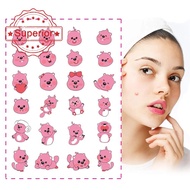 Sheet Cute Loopy Acne Care Hydrocolloid Pink Acne Patch Pimples E9e6