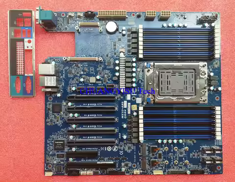 For MZ32-AR0 Motherboard Compatible EPYC 7002 7003 PCIE 4.0,Support 7302,7402 7K62 7702 7413 7V13 Wo