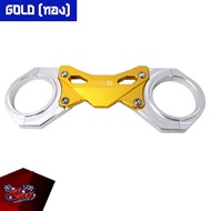 แผงยึดกระบอกโช๊คหน้า CNC HONDA CB-300F / CBR-300R / CBR-250R CR RACING (ซีอาร์ เรซซิ่ง) CB3ผยกชน-CCB