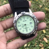 Jam tangan military Army Alba Diver JDM japan market vintage kuno antik jadul kuno classic