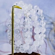 無盡迴圈【白色幻影】千層幻白幽靈 水晶手鍊手串 / 一物一拍