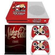 Red Xbox One S Video Game Protector Sticker Covers Skins Decal for New Xbox One S Console Controller