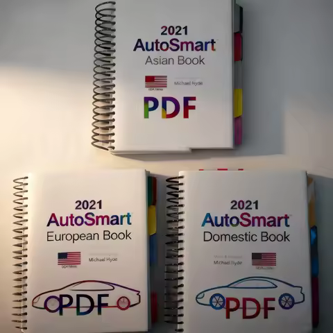 2021 AutoSmart 3 E-Book Set (Asian, European Domestic) – Professional Automotive Locksmith Guide by 