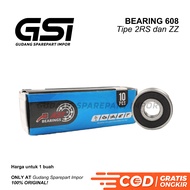 AST Bearing 608 2RS / 608ZZ Laker Laher