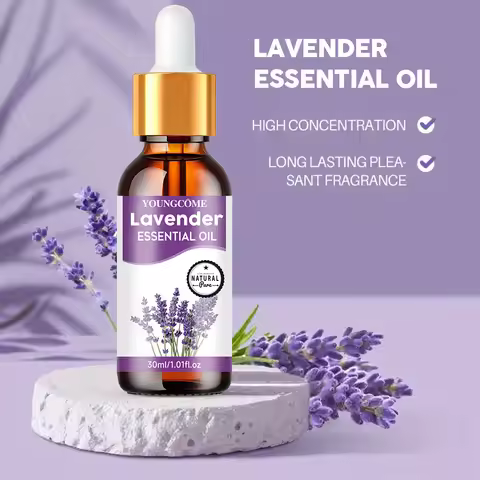 Lavender Extract Hair Oil Joint Massage Oil Grapefruit and Lavender Massage Oil, Moisturizing Body O