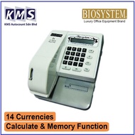 Biosystem Cheque Writer F1 (14 Currencies)