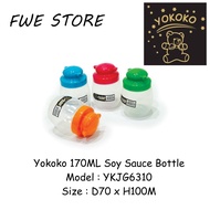 Yokoko 170ML Soy Sauce Bottle / Botol Kicap / Bottles / Kicap Botol Plastik Botol Sos Chocolate