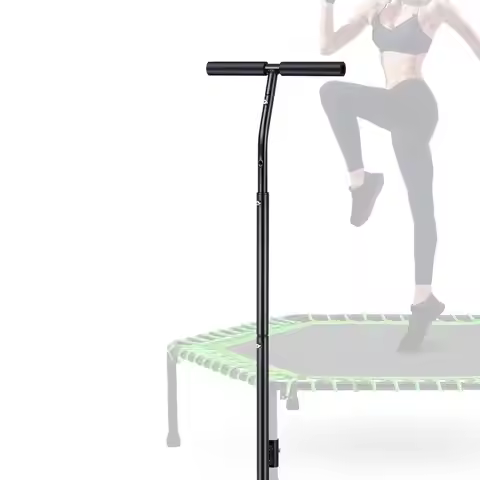 Trampoline Handle Bar Fitness Equipment Attachment Adjustable 3 Level Height Accessories Rebounder H