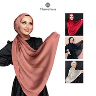 Motive Force Shawl Satin Matte Fashion - Plain (1.7mX0.7m)