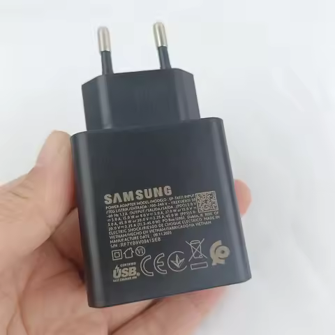 Samsung 45W Super Fast Charger Adapter 1M/1.8M Type C Cable For Galaxy S25FE S24 S23 S20 S22 Ultra P