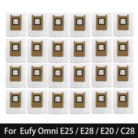 For Eufy Omni E25 / E28 / E20 / C28 Vacuum Parts Replacement Bags Accessories Dust Bag