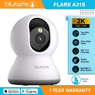 Blurams Dome Flare A31S Camera 2K HD 360° 2.4GHz Indoor Color Night vision Security Wireless CCTV IP