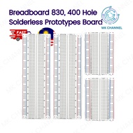 MB102 Solderless Breadboard Mini Breadboard 830 400 holes Experiment Donut Board