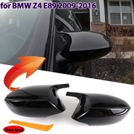 Carbon Fiber Style Black mirror cover Replacement for BMW Z 4 Z4 E89 sDrive20i sDrive23i sDrive28i s
