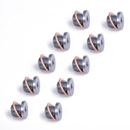 N0138157 N91167901 10X Engine Oil Pan Drain Plug Screws Kit Fit For V-W Je-tta Golf CC PASSAT AU-DI 