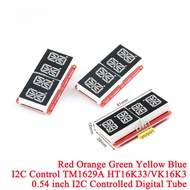 0.54 inch LED Display 4 Bit 0.54‘’ Meter Digital Tube Modul HT16K33 VK16K33 I2C IIC Control Meter Re