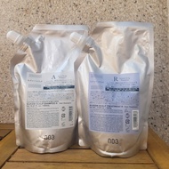 Anti-hair loss shampoo and conditioner for oily scalp 003 NUMBER THREE MURIEM A-R 500mlx2 (bag form)