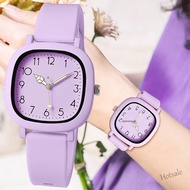 【Ready Stock】 ㅐ ᠑ ひ fashion women watch silicone quartz wristwatches for women clock christmas gift valentine's day ladies watches reloj mujer