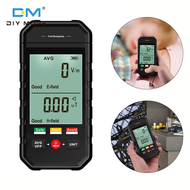 diymore ET925 มือถือ EMF Meter ดิจิตอลแอลซีดีเครื่องตรวจจับรังสีแม่เหล็กไฟฟ้า 1999V / m เครื่องมือทด