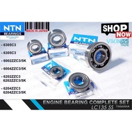 NTN BEARING SET LC135 4S 5S YAMAHA ENGINE BEARING SET C3 NTN LC 135 4SPEED 5SPEED