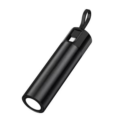 5000mAh Alloy Power Bank with LED Flashlight Portable Charger Powerbank for Xiaomi Samsung iPhone Hu