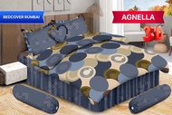 BONITA - Bed Cover Set King Rumbai Uk.180X200X40