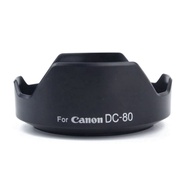 Lens Hood DC-80 FLOWER CANON PowerShot G1 X Mark III DC80 DC 80 Camera Lenshood Lotus FLOWER Hood