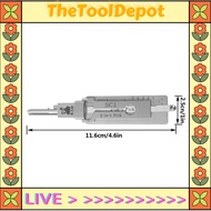 【Must-have】 TheToolDepot Lees lock 2 in 1 Car Door Lock Pick Decoder Unlock Tool KW1 SS001 SS002 KW5