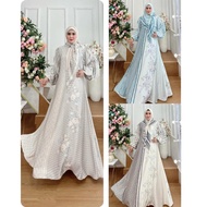 DRESS AUDINE ORIGINAL SET SYAR’I BY YODIZEIN SYAR’I