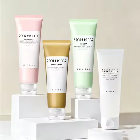 SKIN1004 Centella Cleanser Foam Series 125ml Poremizing/Ampoule/Tea-Trica BHA/Tone Brightening Face 