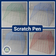 Scratch Pen for Gamefowl, Chicken, Poultry