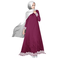 Muslimah Wanita Jubah Era Diyana Flary Terkini Feysen Dress Kristo Lace Design