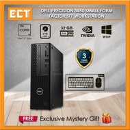 Dell Precision 3450 Small Form Factor SFF Workstation (i5-11600 4.80Ghz,1TB,32GB,Nvidia T400-2GB,W11