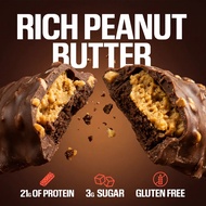 Raw Nutrition CBUM Protein Bar, 21G Protein, low sugar, Gluten Free, Tastes Great, Shopee