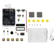 DIY Game Kit Game Console Production Kit DIY Welding Training Electronic Clear Shell