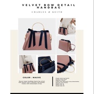 Charles &amp; Keith Velvet Bag