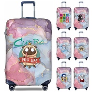 [Msia Stock] 18-32 Inch Travel Suitcase Protective Cover Elastic Luggage Cover Pelindung Bagasi dog 