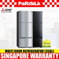 (Bulky) Mitsubishi MR-V50E2G 3-Door Refrigerator (358L) (Energy Efficiency - 2 Ticks)
