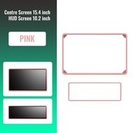 ( READY STOCK) BCS Screen Protector Cover Proton eMas 7 Silicone Frame Display Central Control e.Mas
