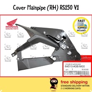 64510-K56-M00 HONDA RS150 V1 Cover Black Mainpipe RH Right / Cover Hitam Main Pipe Kanan 100% ORIGIN