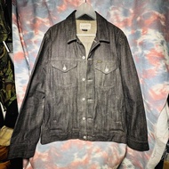 95%新 Neighborhood Rigid Stockman Black Denim Jacket 未退漿 未洗水 nbhd 黑色原色type 3款牛仔䄛