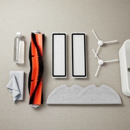 Main Brush, Side Brush, Filter, Mop Pads Kit for Xiaomi Mijia 1C 2C 1T Mop 2 Ultra Pro+ Berus Utama,