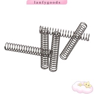 LANFYGOODSS 10Pcs Compression Spring, 6mm OD Silver Extended Compressed Springs, Durable Stainless S