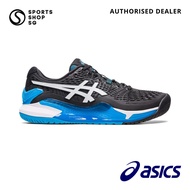 ASICS Gel Resolution 9 Men's Tennis Shoes (Black/White)