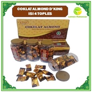 CHOCOLATE ALMOND DKING CHOCOLATE 4 JARS