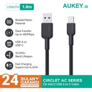 Kabel Charger Aukey CB-NAC2 USB A to C - 501704