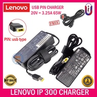lenovo ideapad 300-14ISK charger Type usb adopter with free powercable 20V=3.25A (65W)