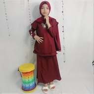 ReadyStock PEPLUM DOLLY Baju Kurung Budak Baju Kurung kanak² baju raya sedondon baju raya 2023 kurun