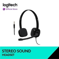 HEADSET WIRED Headphone LOGITECH H151 Stereo ORIGINAL - Garansi 1 Resmi Logitech Indonesia